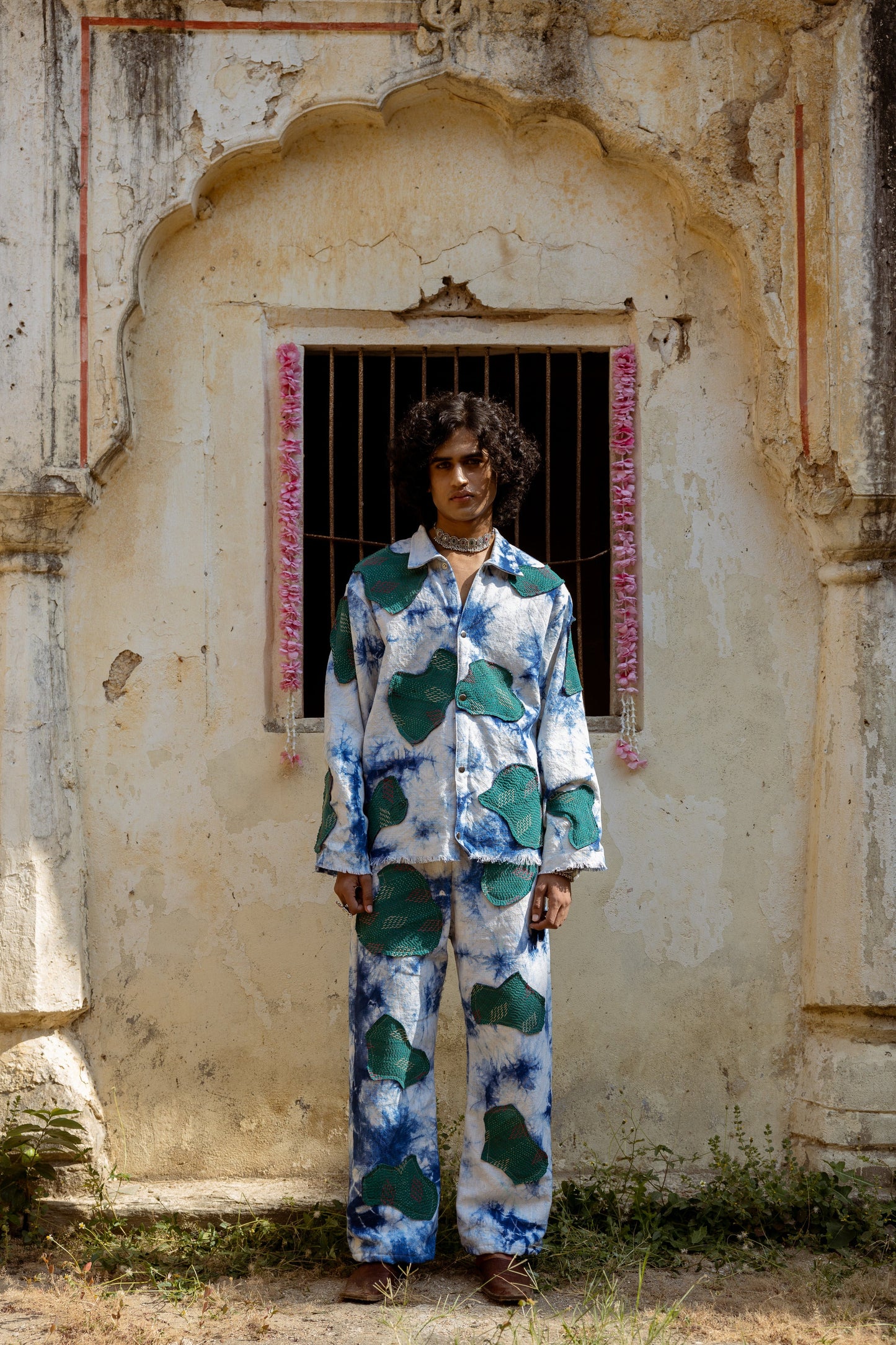 TIE-DYE HANDMADE PATCHWORK - JACKET