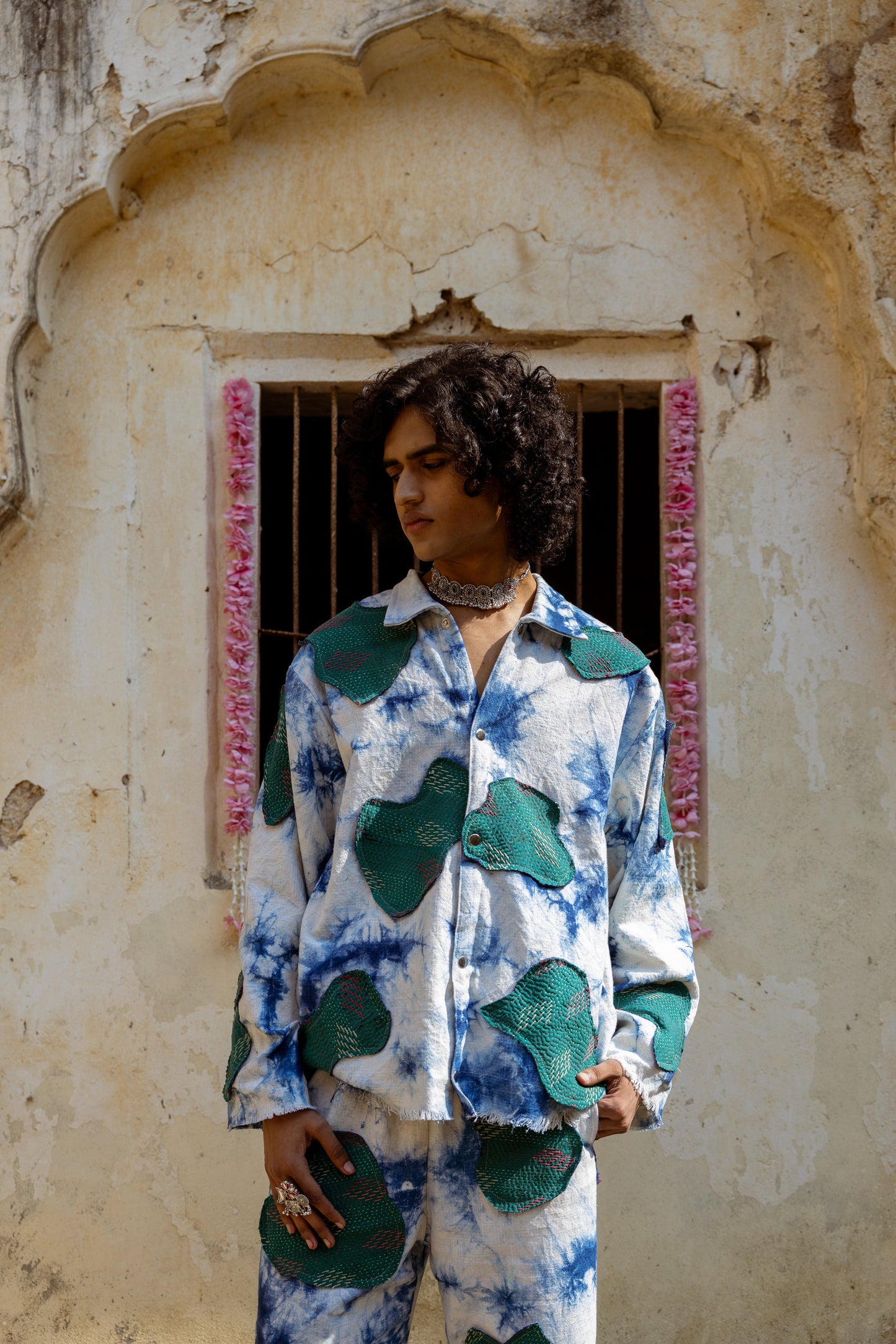 TIE-DYE HANDMADE PATCHWORK - JACKET