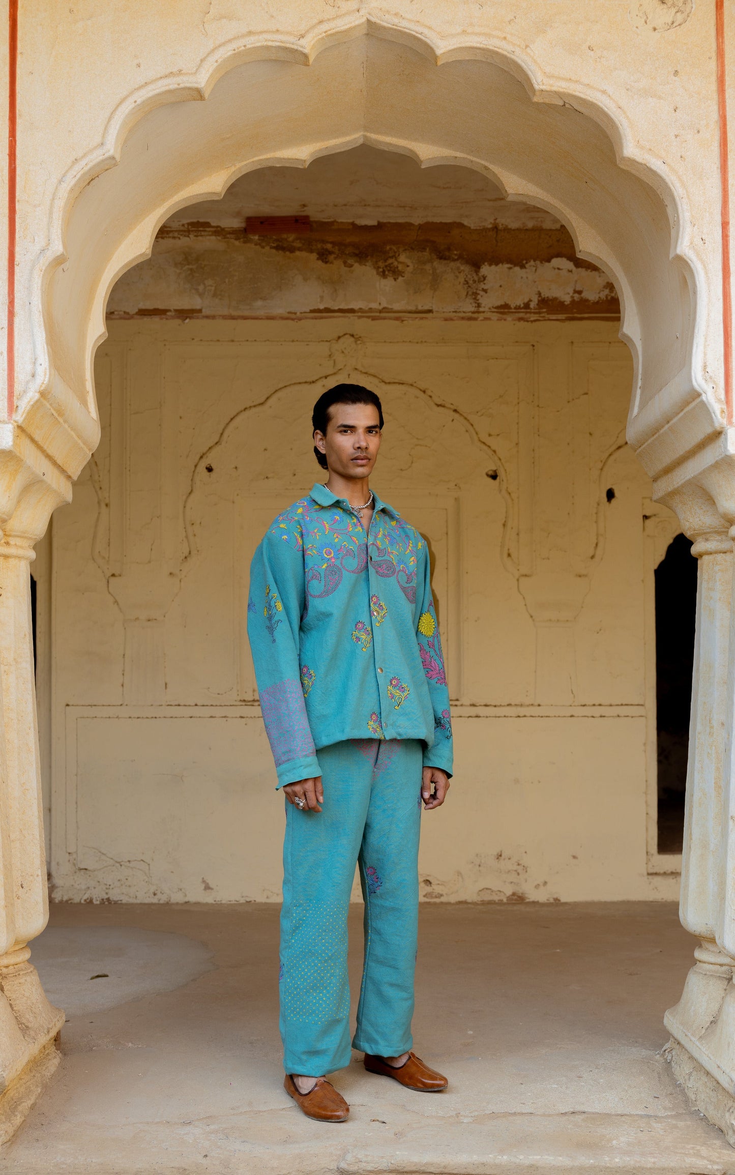 LOST IN DREAMS BLOCKPRINTED - JACKET
