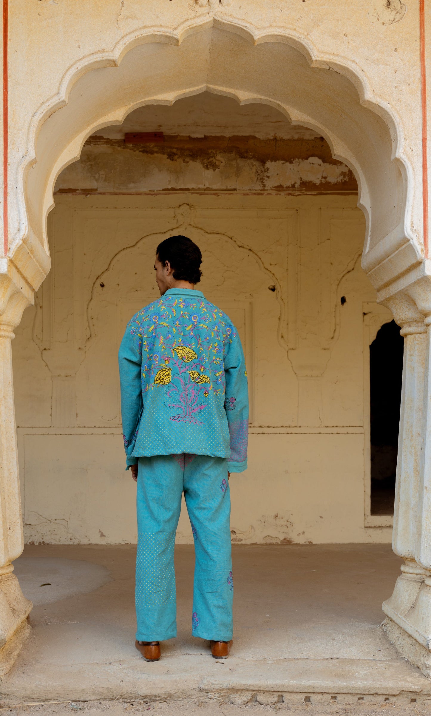 LOST IN DREAMS BLOCKPRINTED - JACKET