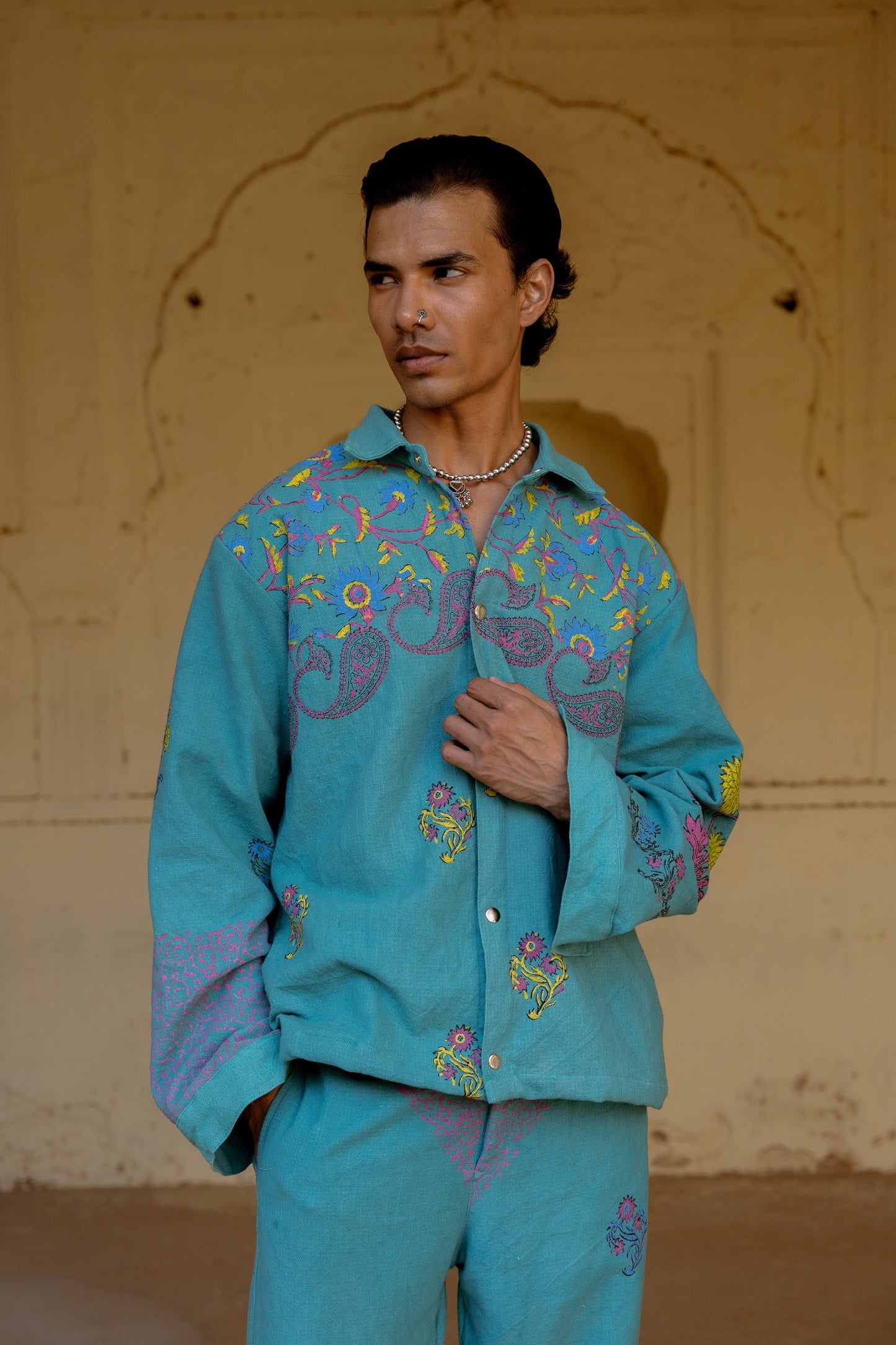 LOST IN DREAMS BLOCKPRINTED - JACKET