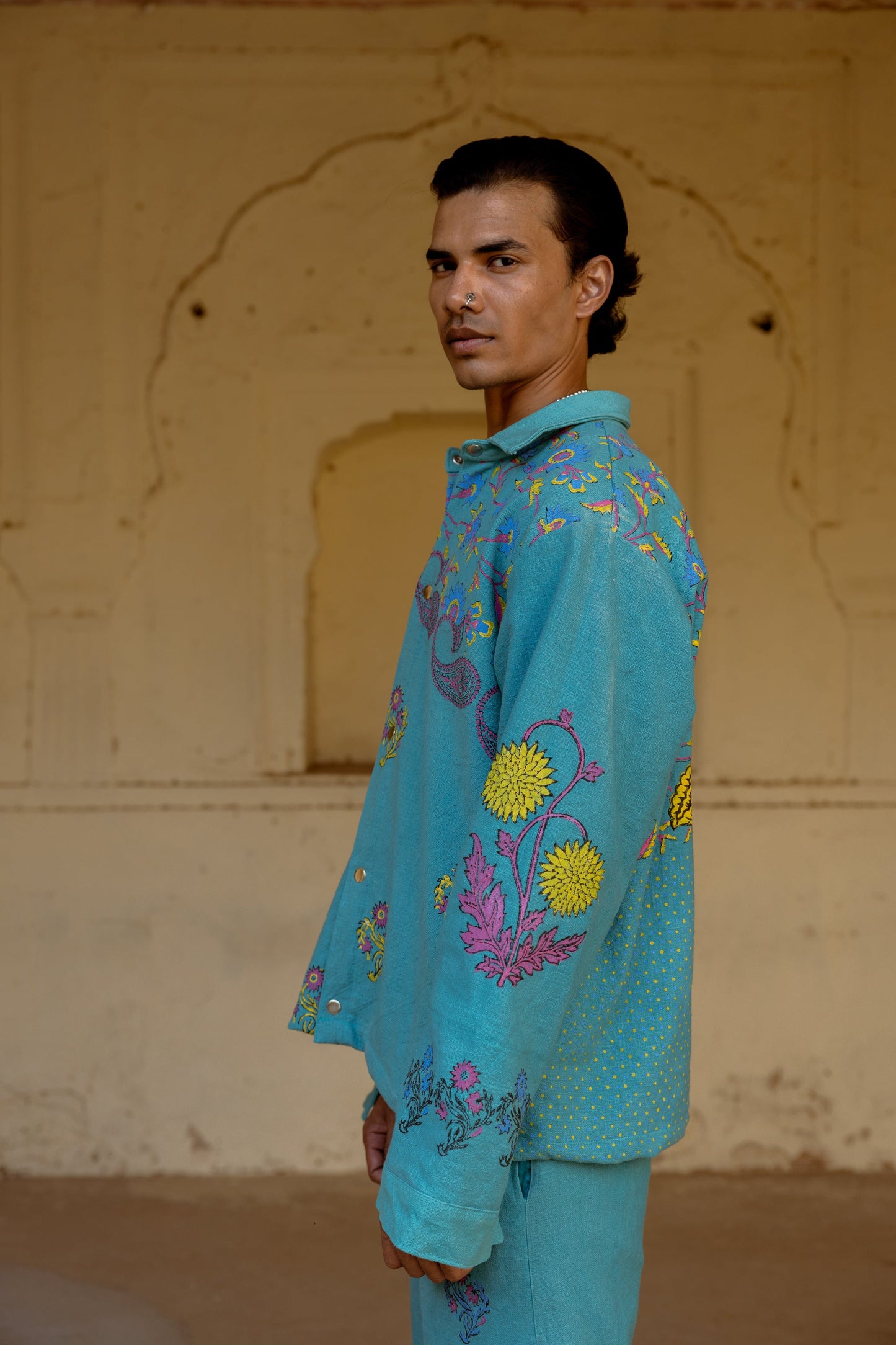 LOST IN DREAMS BLOCKPRINTED - JACKET