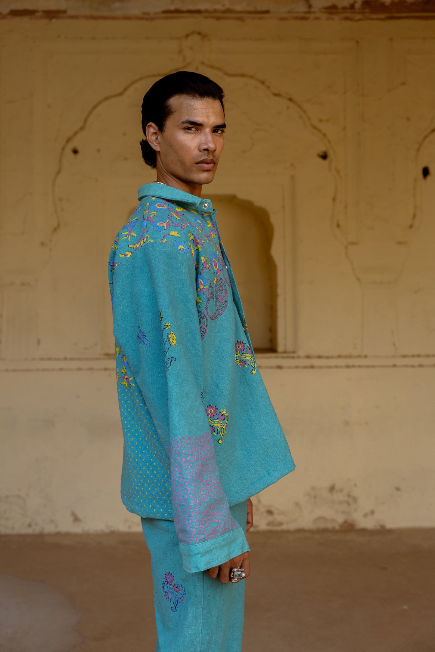 LOST IN DREAMS BLOCKPRINTED - JACKET