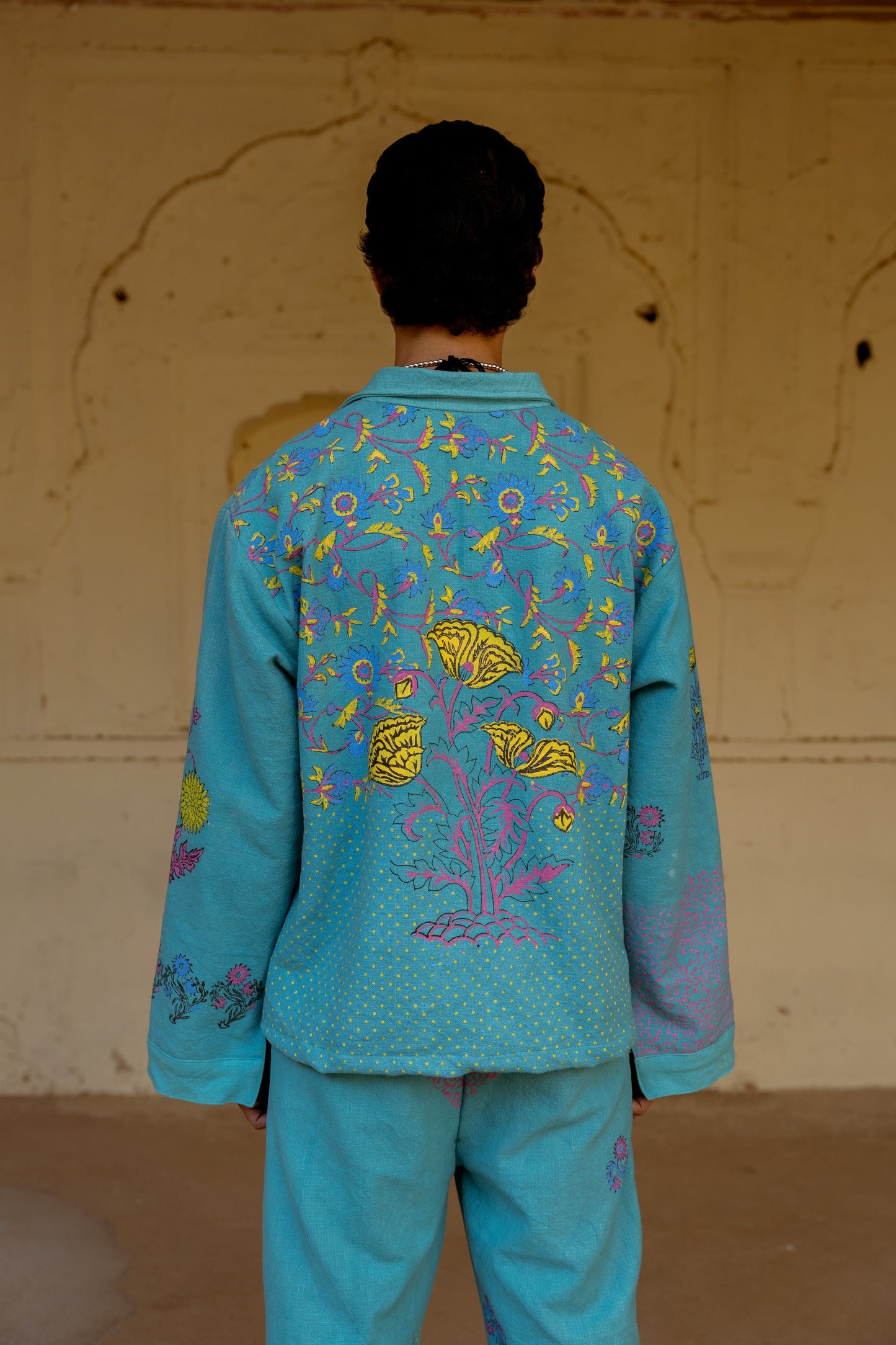 LOST IN DREAMS BLOCKPRINTED - JACKET