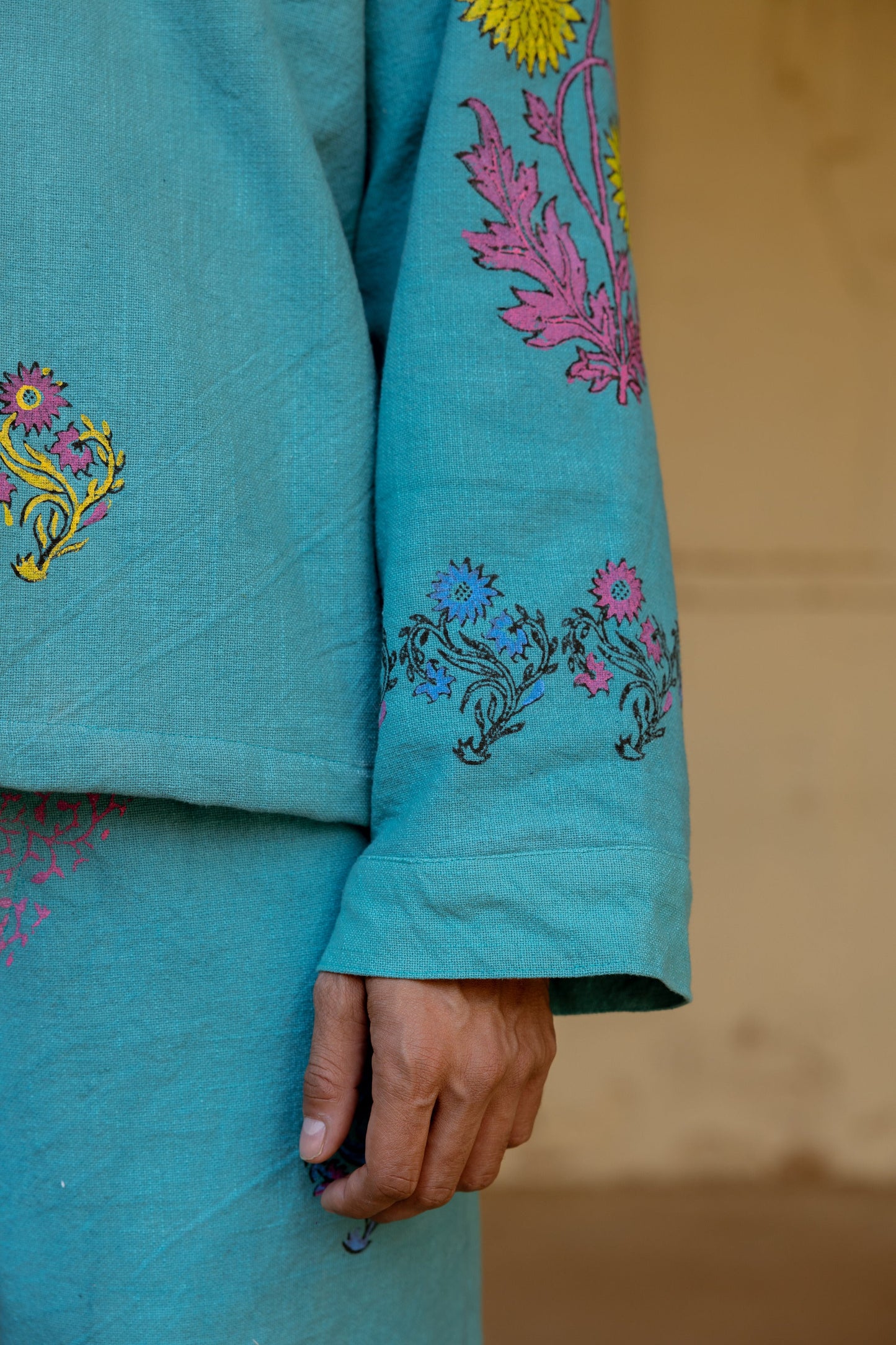 LOST IN DREAMS BLOCKPRINTED - JACKET