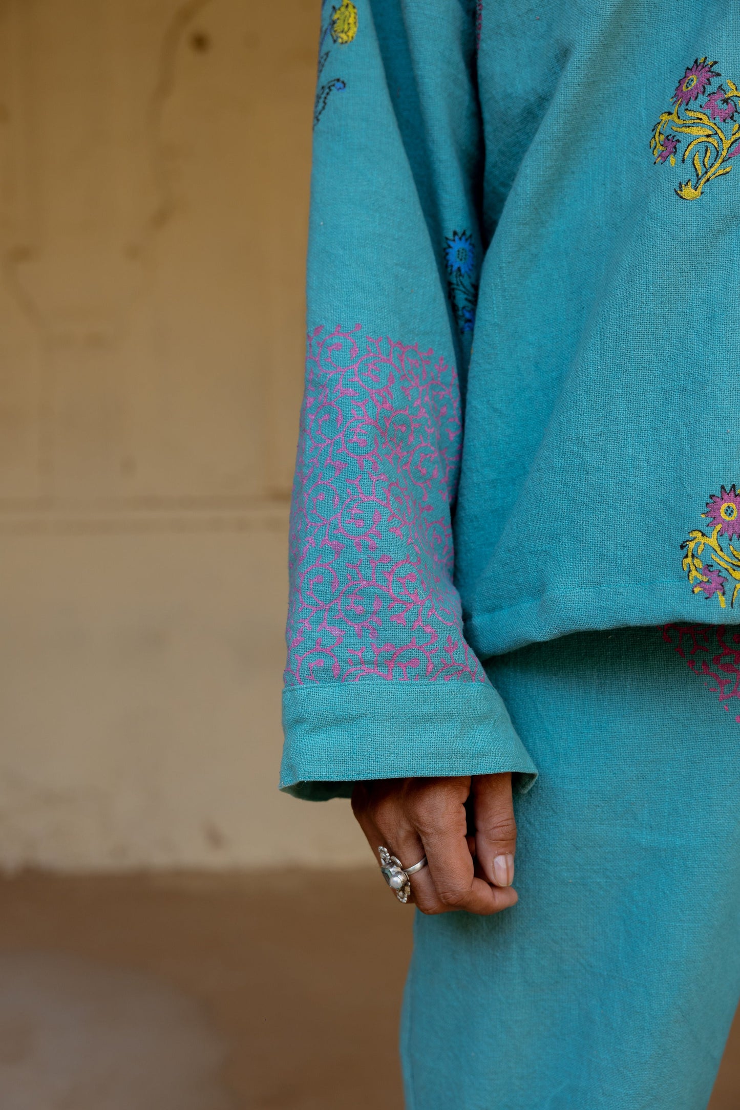 LOST IN DREAMS BLOCKPRINTED - JACKET