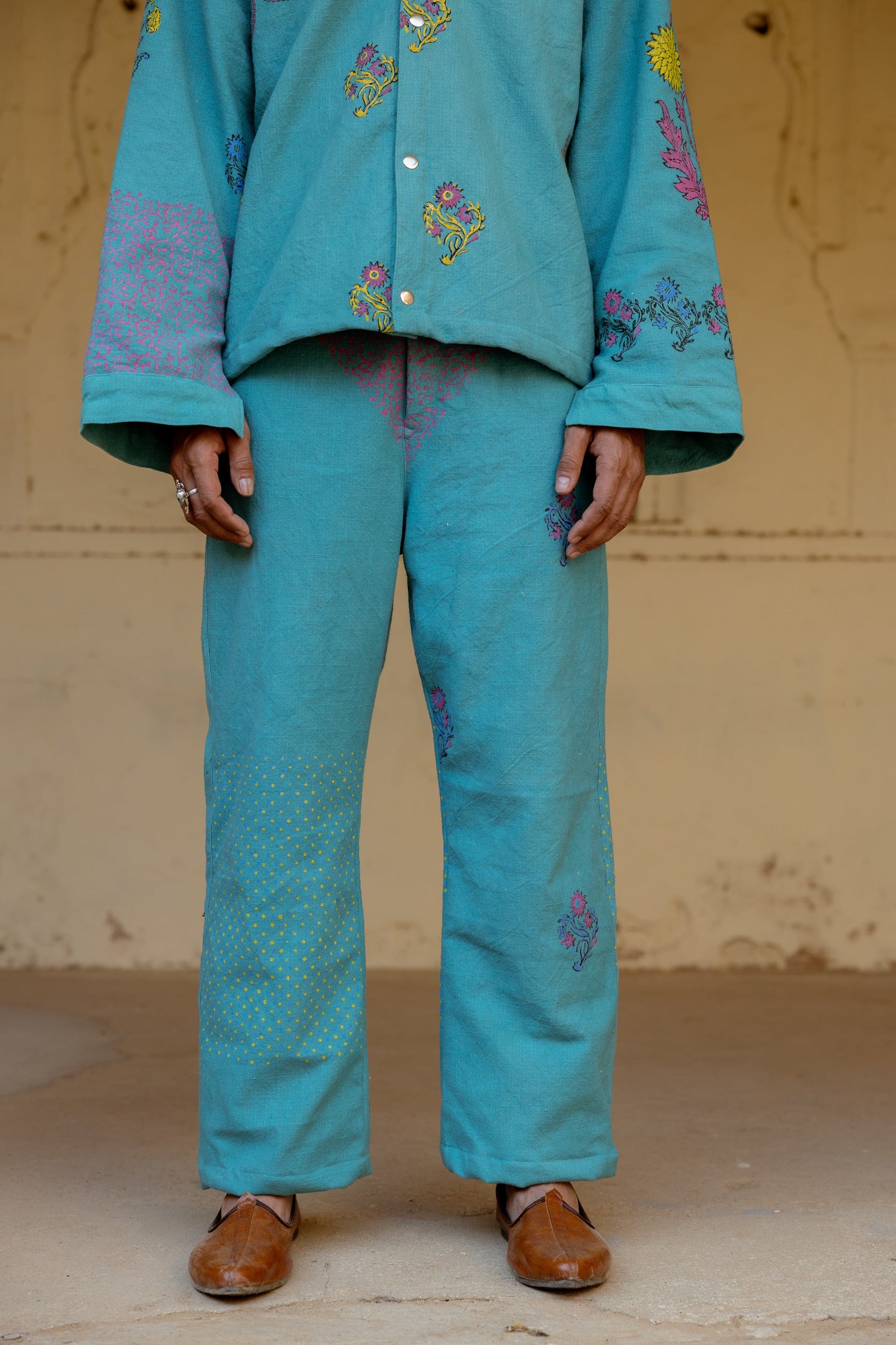 LOST IN DREAMS BLOCKPRINTED - PANTS