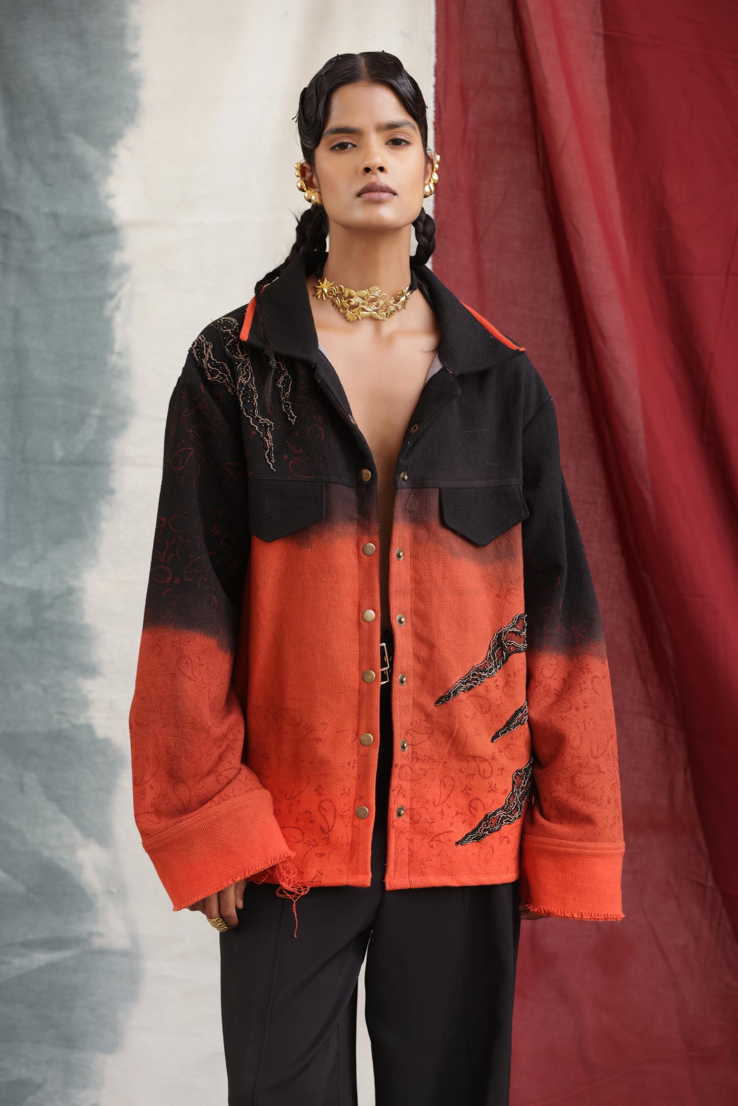 RUHANI HAND EMBROIDERED - JACKET