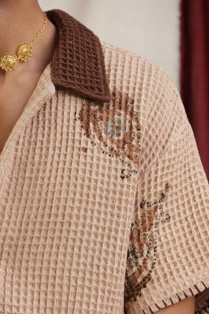 DHUNDH BLOCK PRINTED - SHIRT