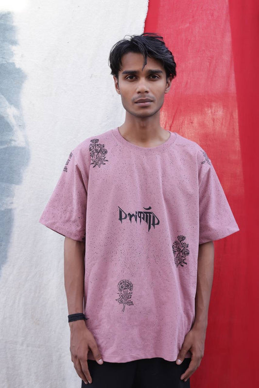 WARM ILLUSION BLOCK PRINTED - Tshirt