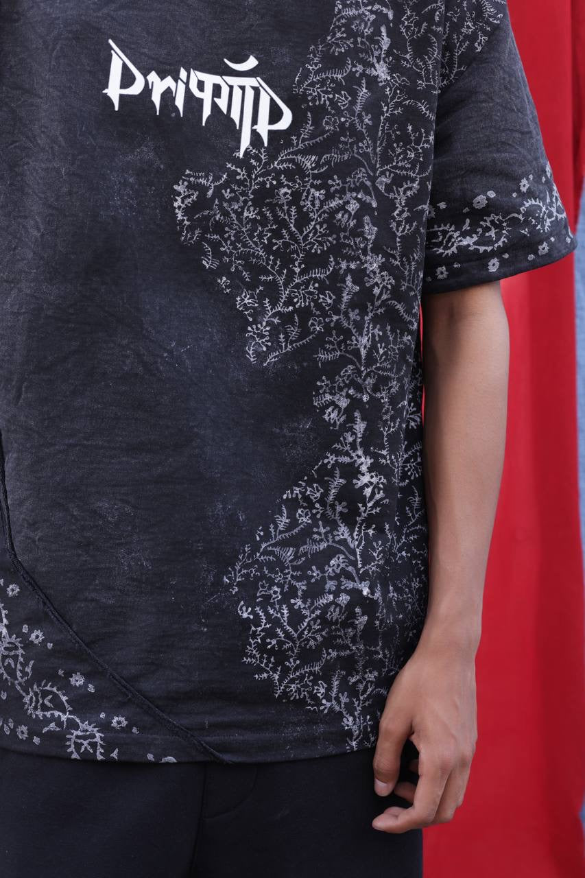 NAQSH BLOCKPRINTED - Tshirt