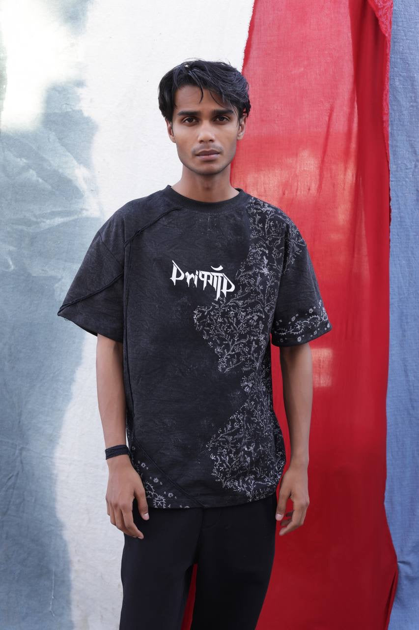 NAQSH BLOCKPRINTED - Tshirt