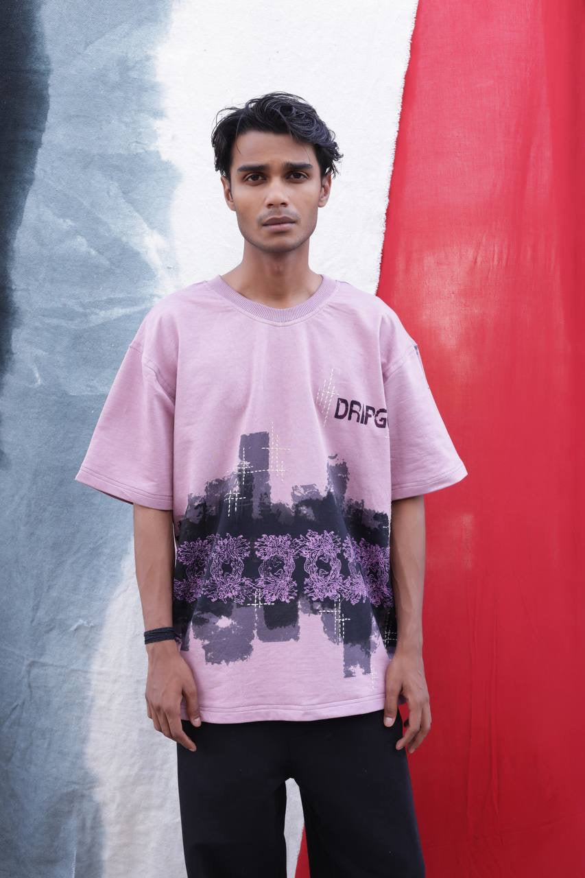 MUKAAM BLOCKPRINTED - Tshirt