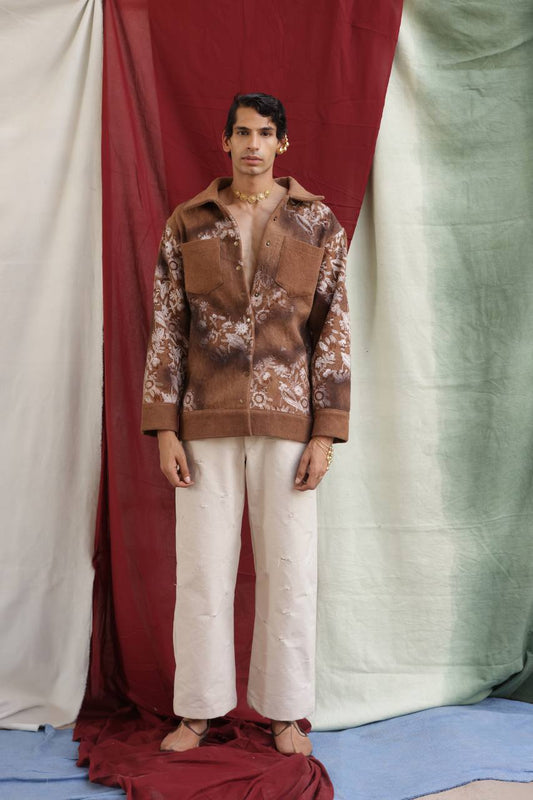 LALSA BLOCKPRINTED - JACKET