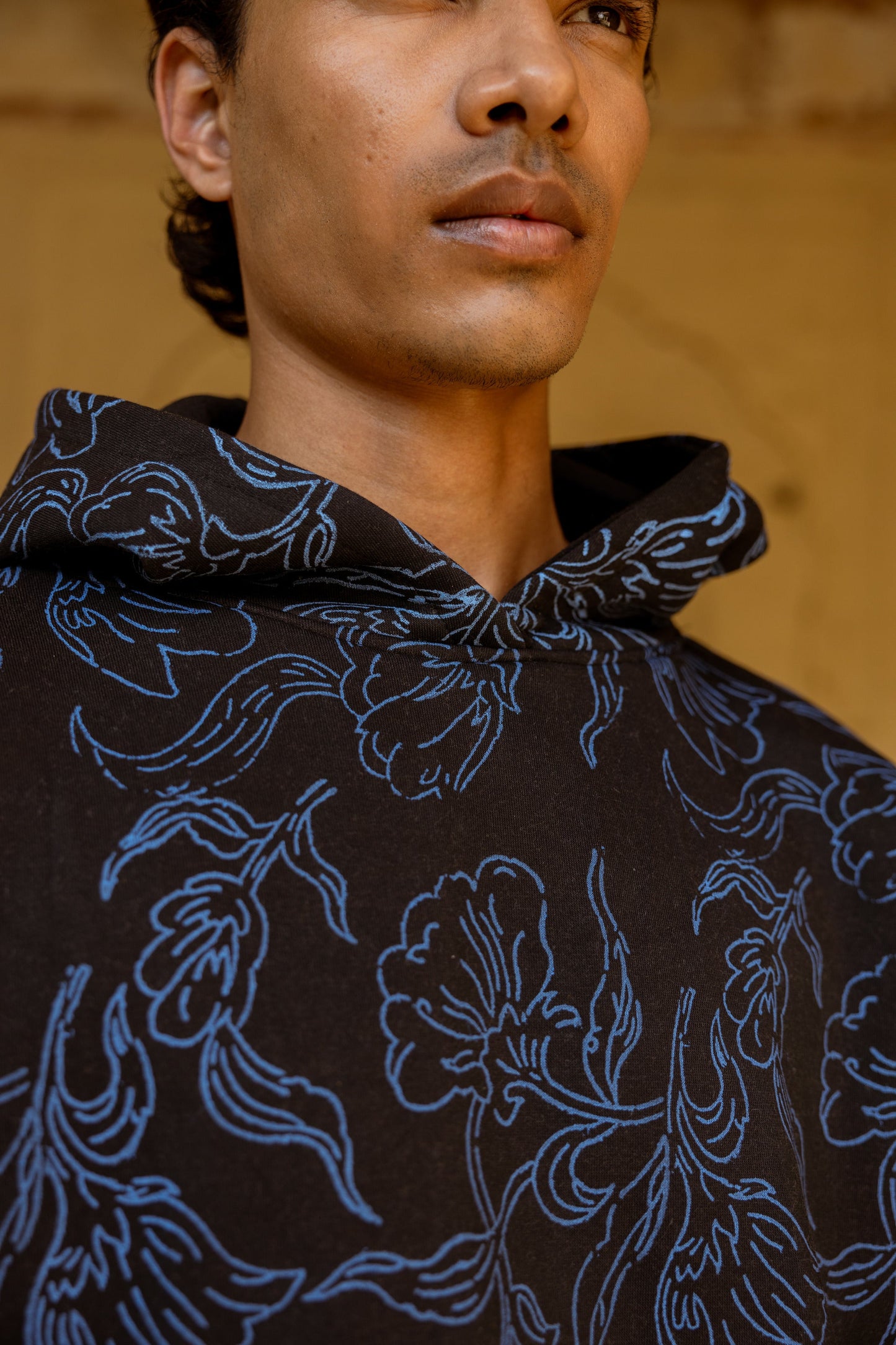 MIXED EMOTIONS BLOCK PRINTED - HOODIE