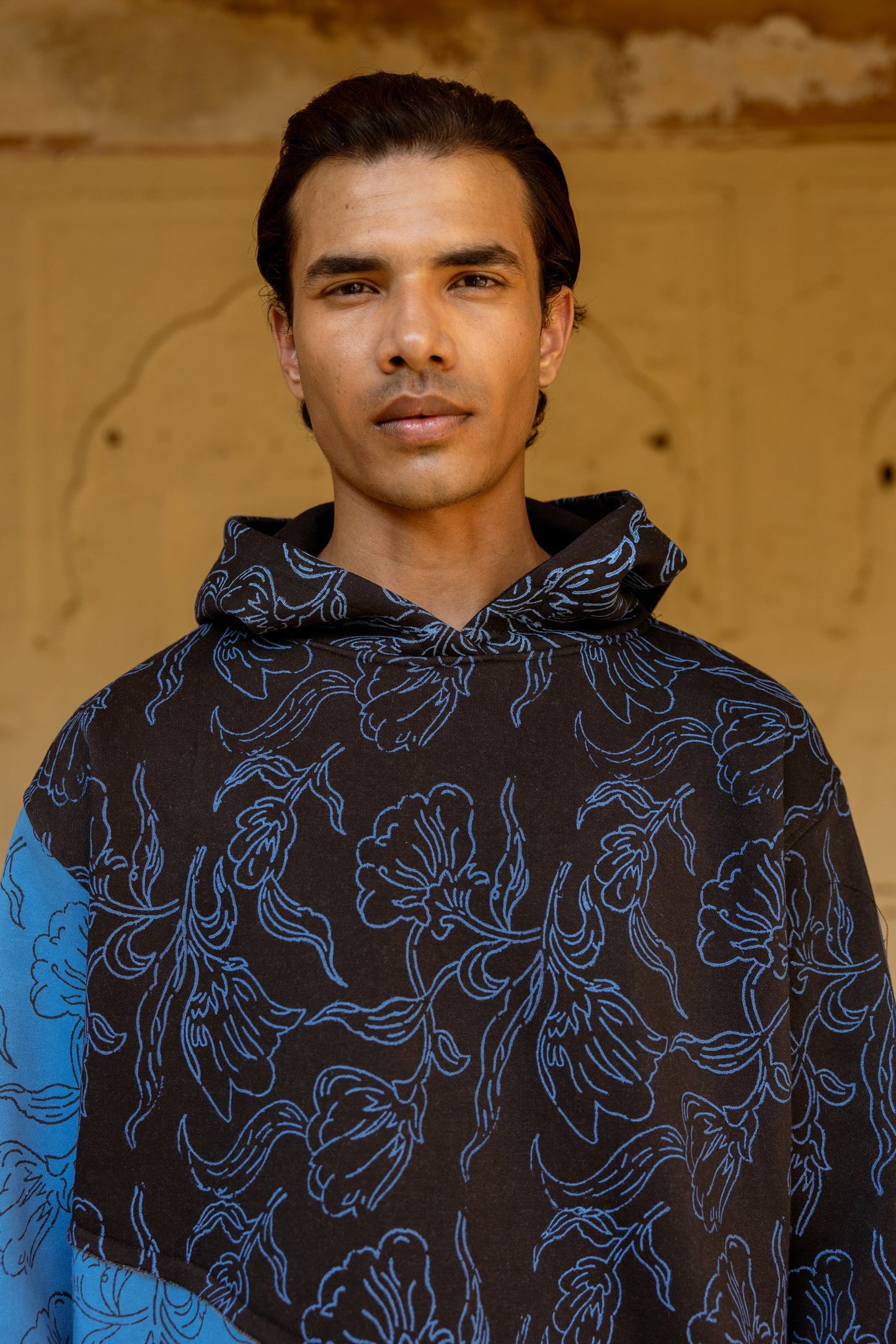 MIXED EMOTIONS BLOCK PRINTED - HOODIE