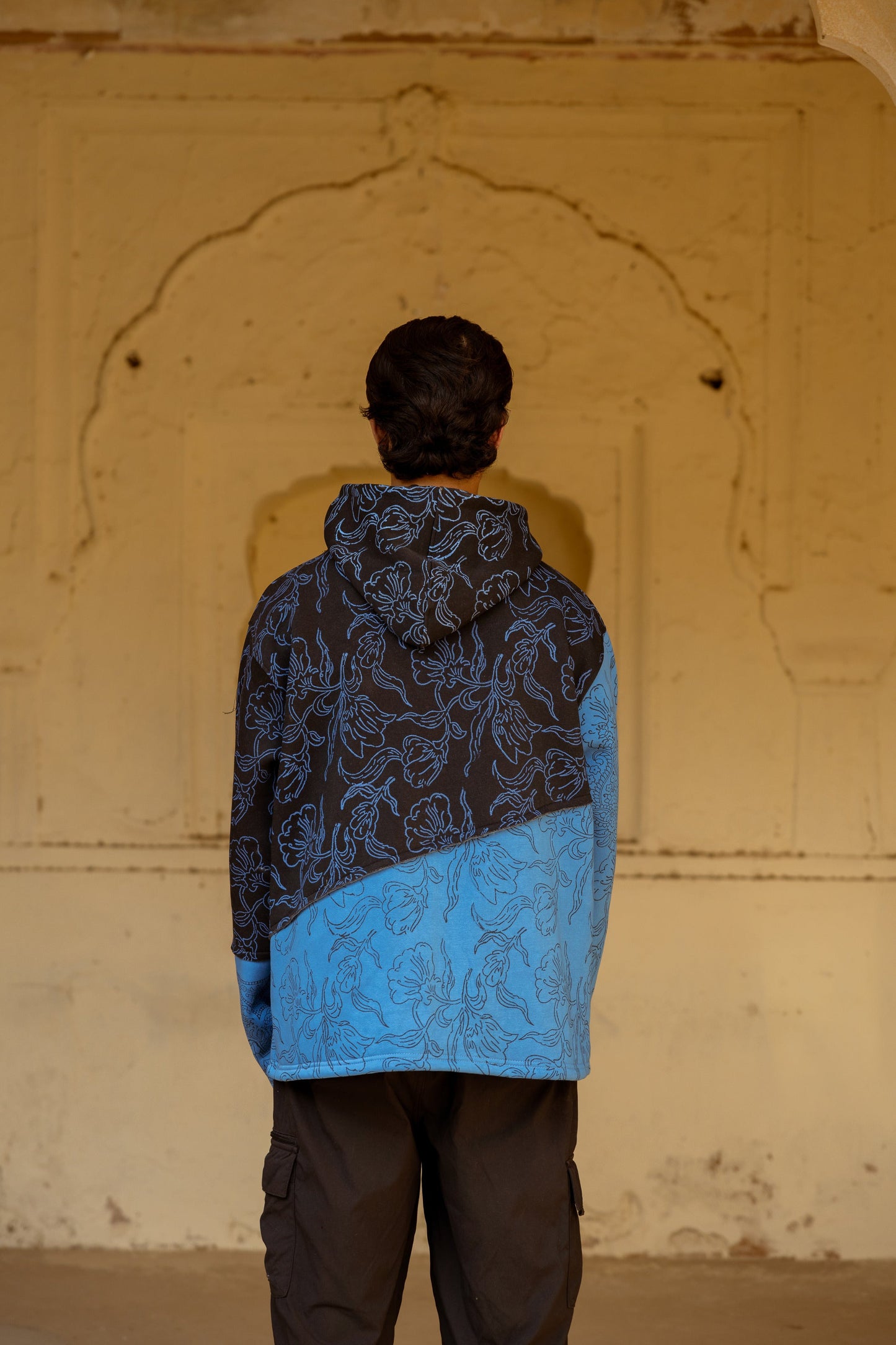 MIXED EMOTIONS BLOCK PRINTED - HOODIE