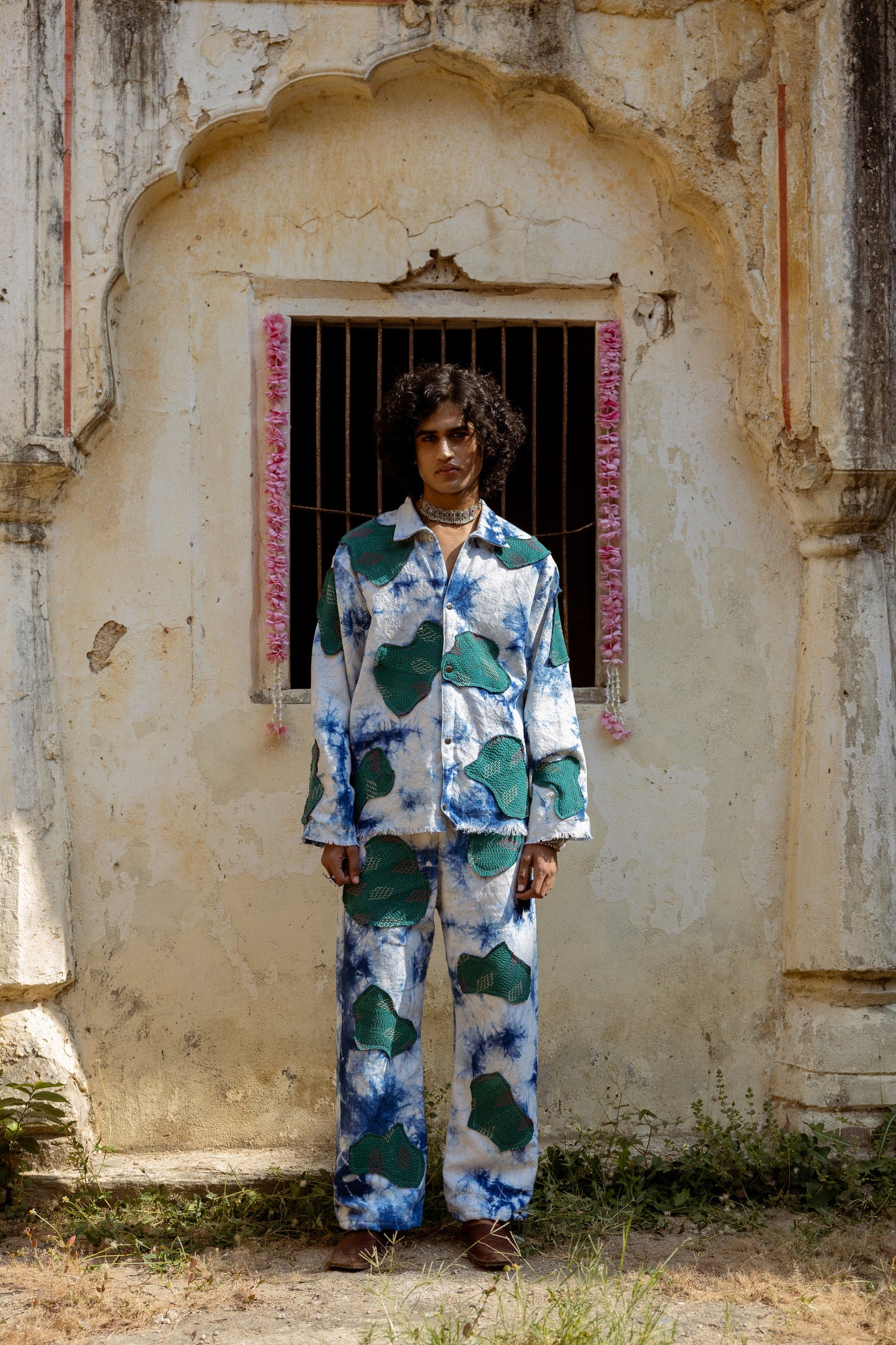TIE-DYE HANDMADE PATCHWORK - PANTS