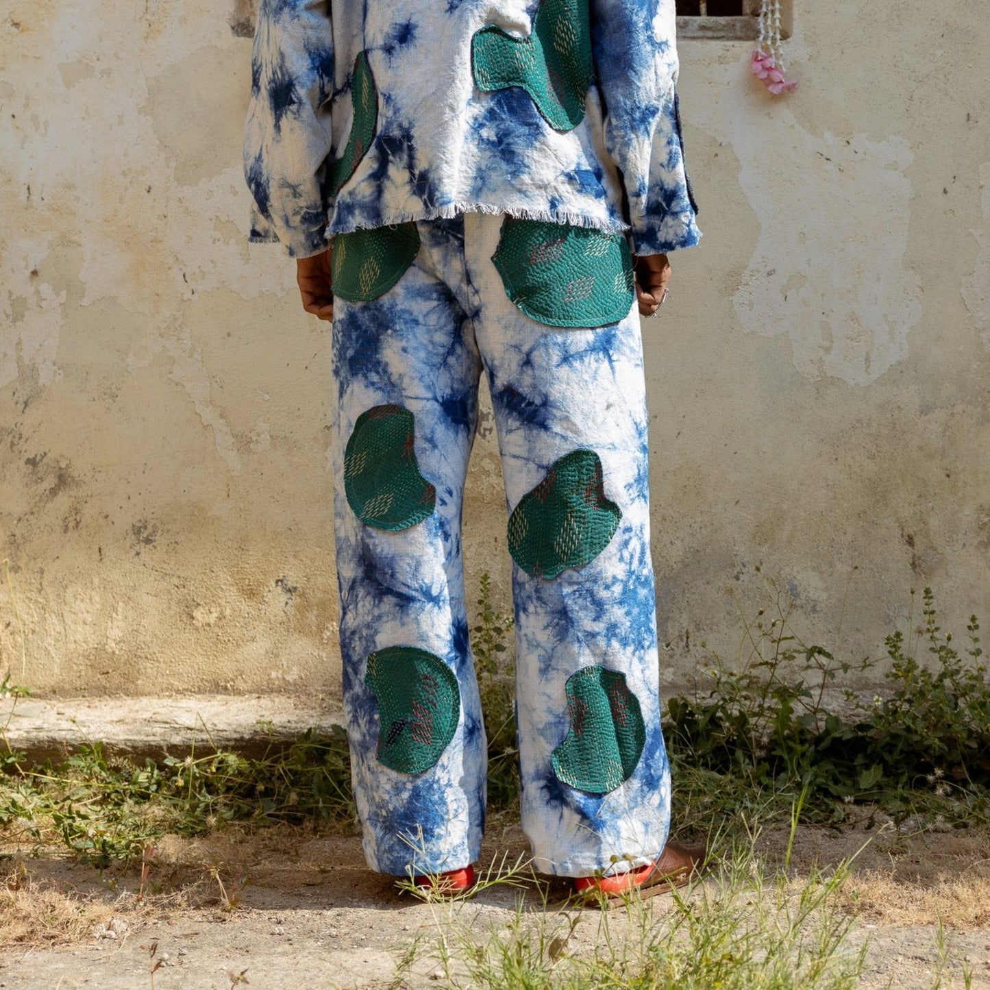 TIE-DYE HANDMADE PATCHWORK - PANTS
