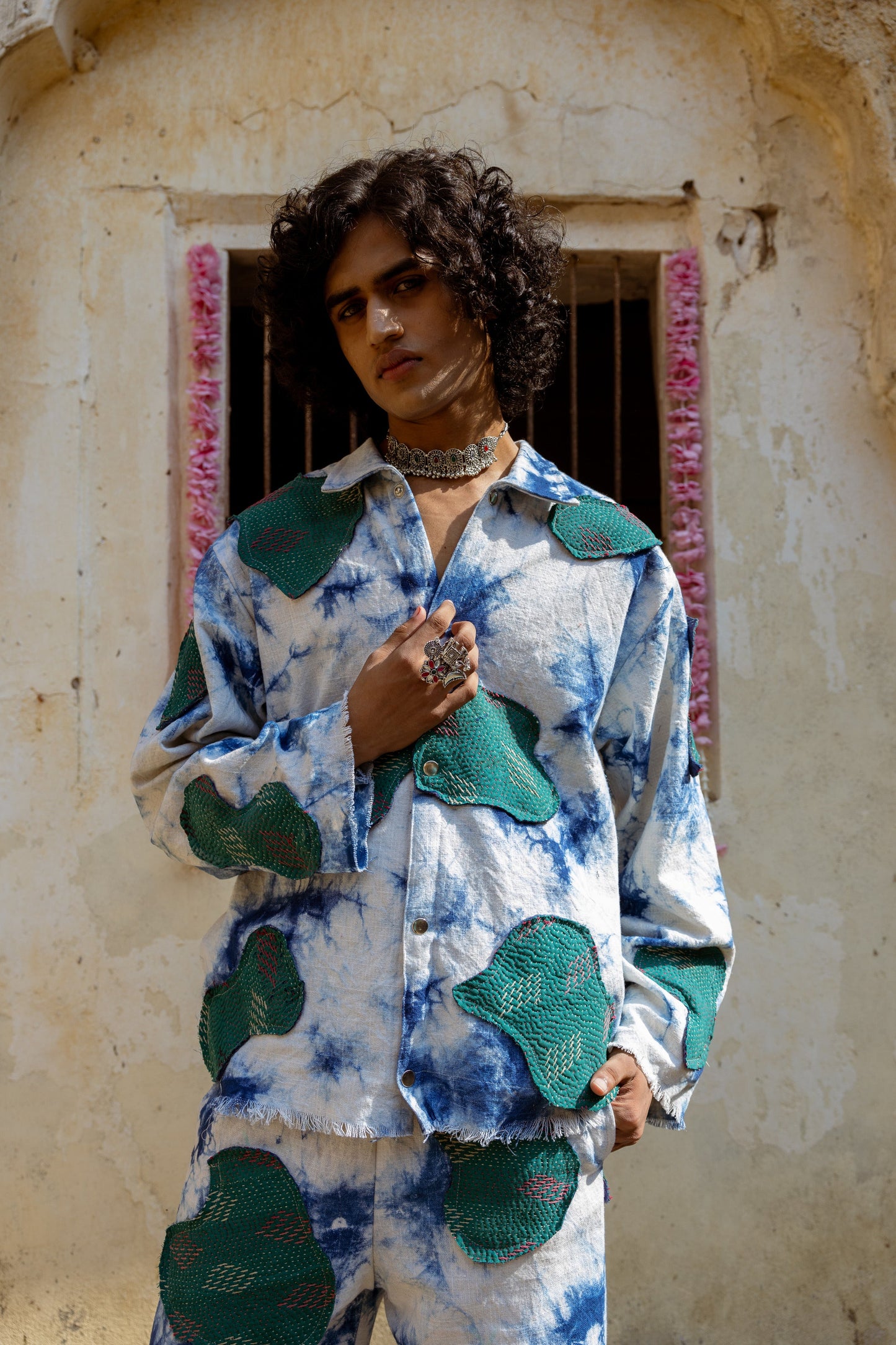 TIE-DYE HANDMADE PATCHWORK - JACKET