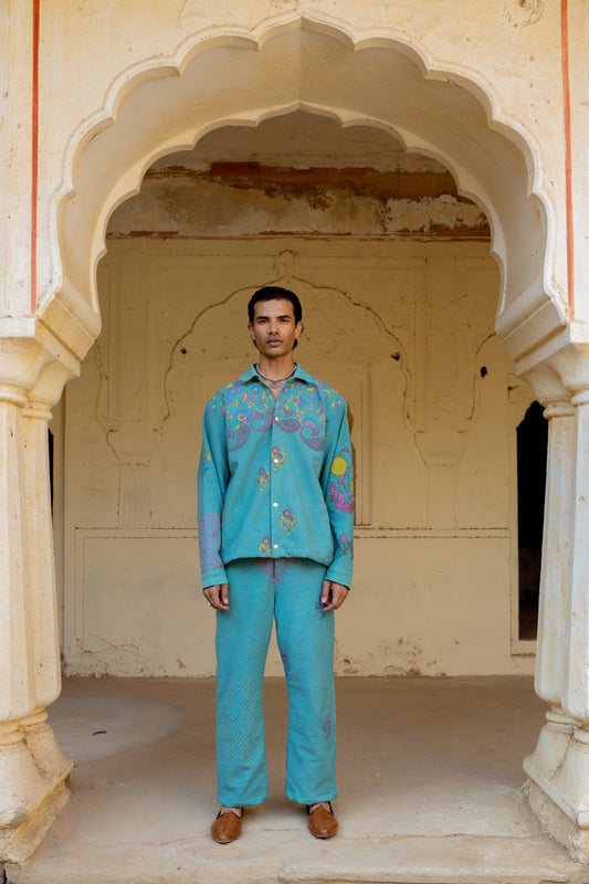 LOST IN DREAMS BLOCKPRINTED - JACKET