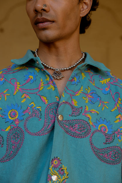 LOST IN DREAMS BLOCKPRINTED - JACKET