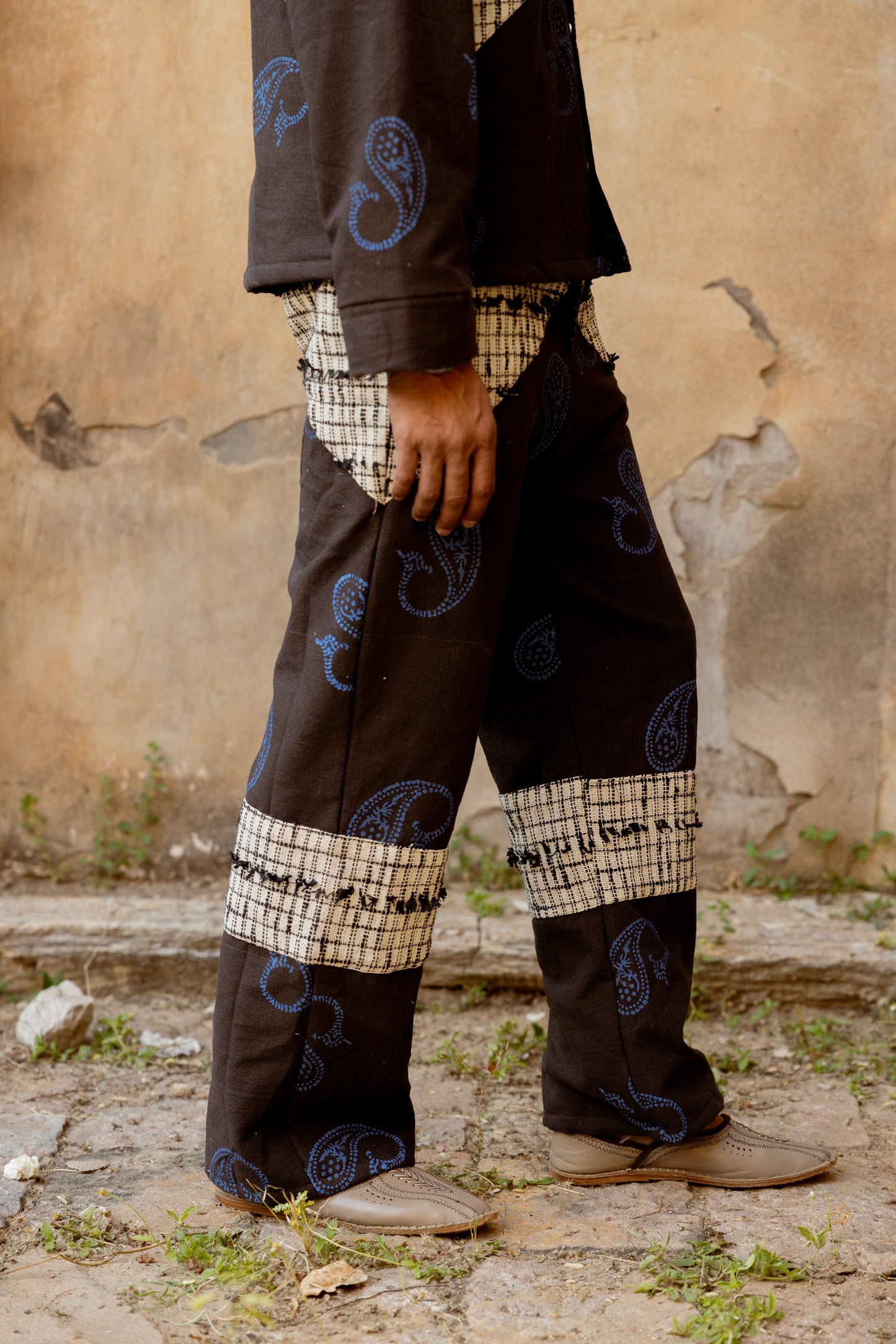 DENIM FUSION HANDWOVEN - PANTS