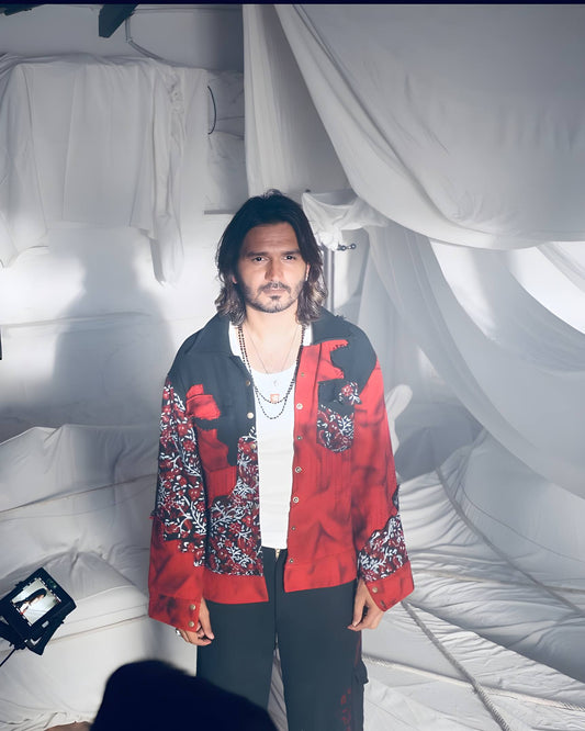 GAJENDRA VERMA IN LEELA BLOCKPRINTED - JACKET